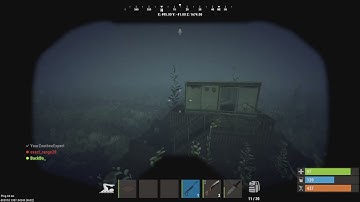 Rust Console Edition - shark attack submarine exploring