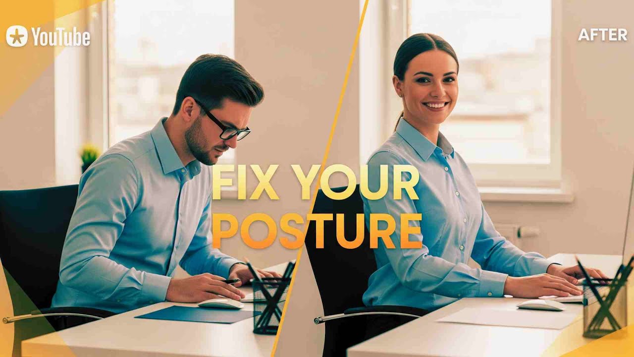 How to Improve Posture While Sitting All Day at Work