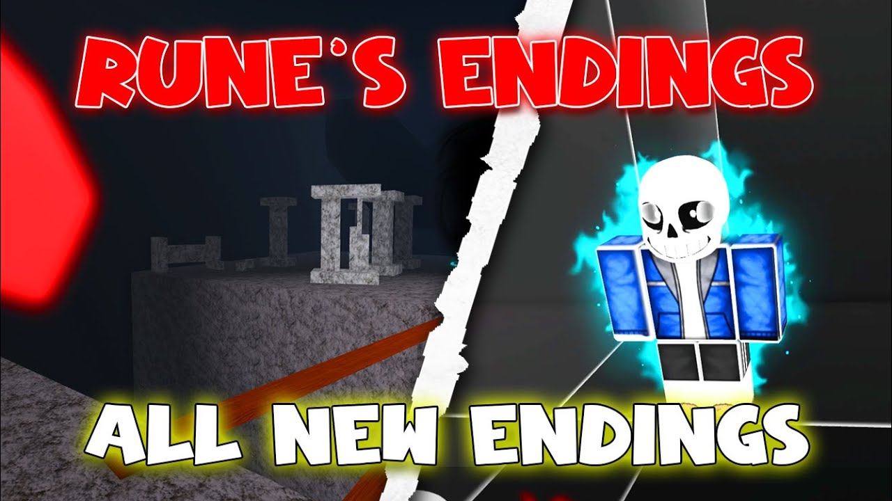 Rune S Endings ALL New Endings Roblox YouTube 