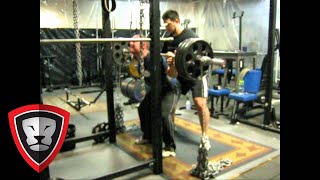 GS Heavy Chain Squats