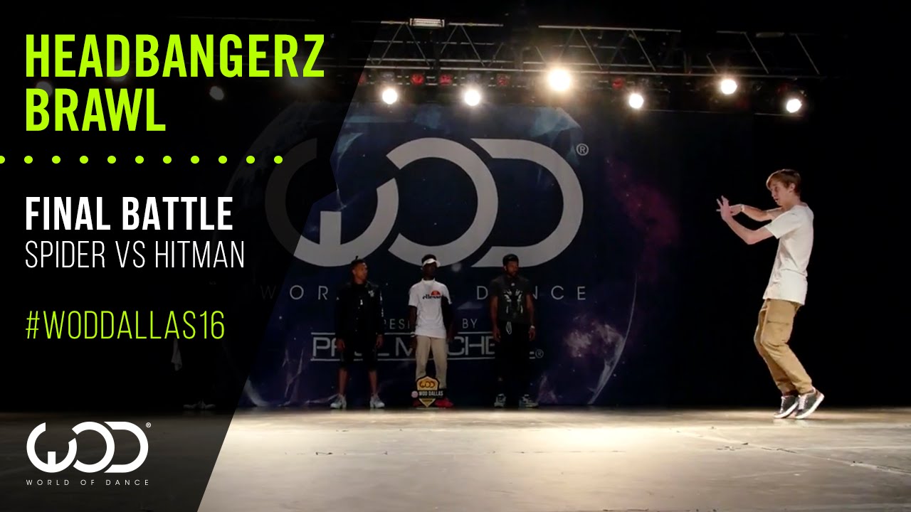 SPIDER vs HITMAN | Headbangerz Brawl Final Battle | World of Dance Dallas 2016 | 