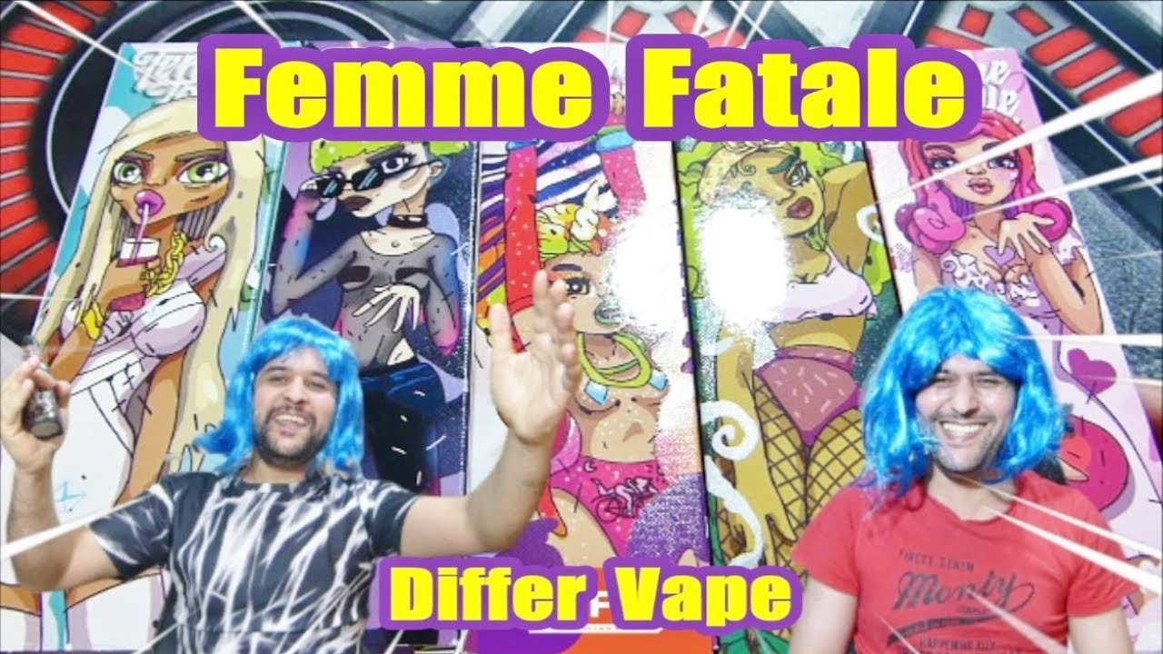 Femme Fatale de DifferVape e liquide fruité