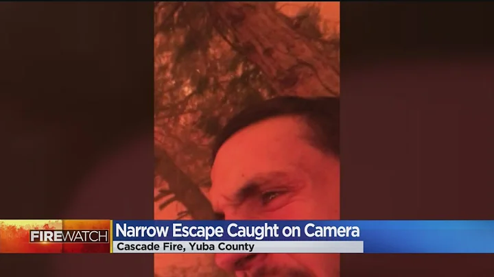 CAUGHT ON CAMERA: Roommates Forced To Escape Through Raging Inferno In Yuba County