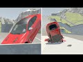 High Speed Jump Crash #4 | BeamNG.Drive -StormHD