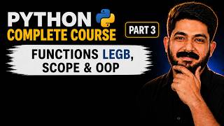 Ep#3 Functions LEGB, Scope & OOP | Python for AI Agent Engineers (2026)