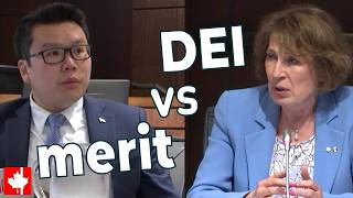 How is this MERIT? Conservative MP Vincent Ho grills Chief Science Advisor over DEI quotas
