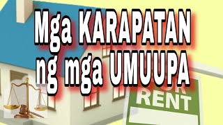 Karapatan Ng Mga Nangungupahan