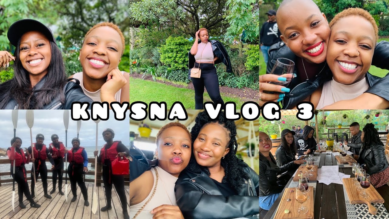 Travel VLOG Part 3, Kayaking, Paragliding & Wine Tasting at Knysna