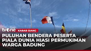 Semarakkan Piala Dunia 2026, Warga Badung Hias Jalan dengan Negara Peserta | Kabar Siang