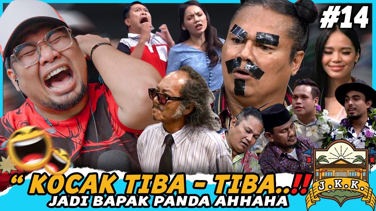 CIK MAN ADA MESTI LAWAK 🤣🤣 ❗️ KOMPILASI LAWAK J.K.K |  PART 14 | REACTION