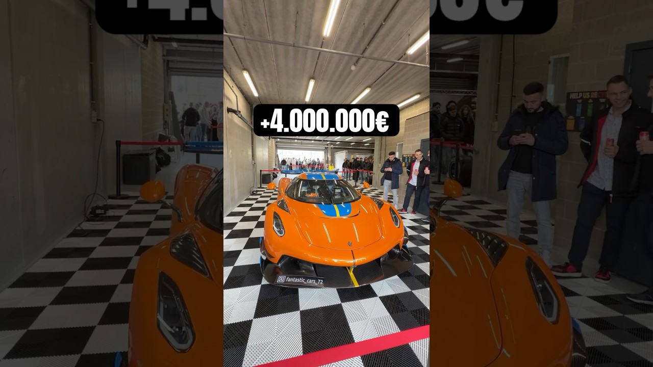 Cette voiture vaut plus de 4.000.000€ 😳 Koenigsegg Jesko