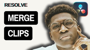 How To merge Clips In DaVinci Resolve 18 Quick Tutorial
