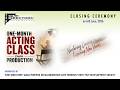 "ONE MONTH ACTING CLASS-CUM -PRODUCTION " FROM 5TH MAY 2026 TO 5TH JUNE.
