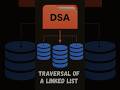 How Traversal of a linked list Algorithm Work ?