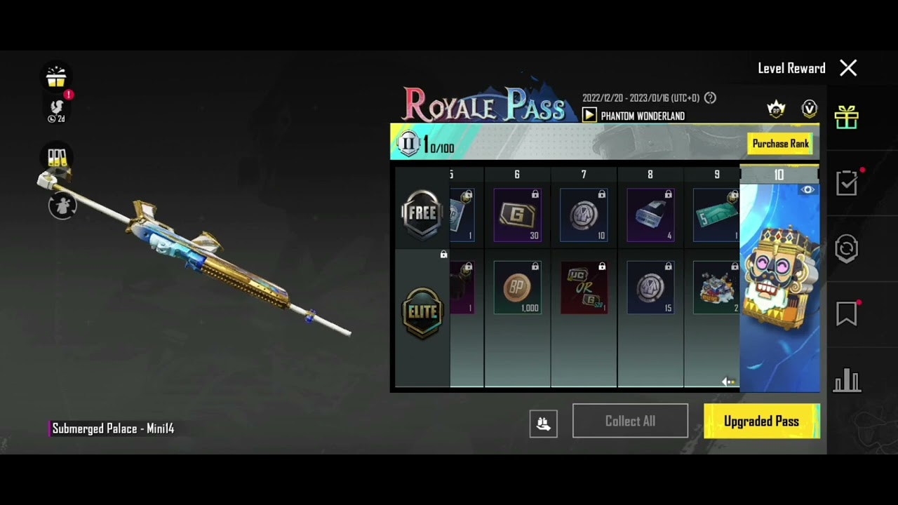 M19 Royal pass all reward