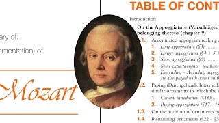 LEOPOLD MOZART'S 1756 ORNAMENTATION IN BULLET POINTS
