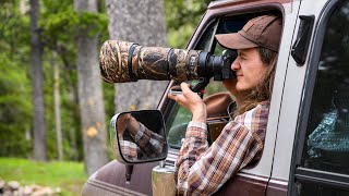 Living in Our Van Photographing Wildlife in Yellowstone NP