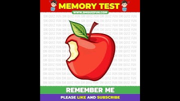 Memory Test #18 | Riddles And Puzzles For Iq Test | #shorts #viral #trending #ytshorts