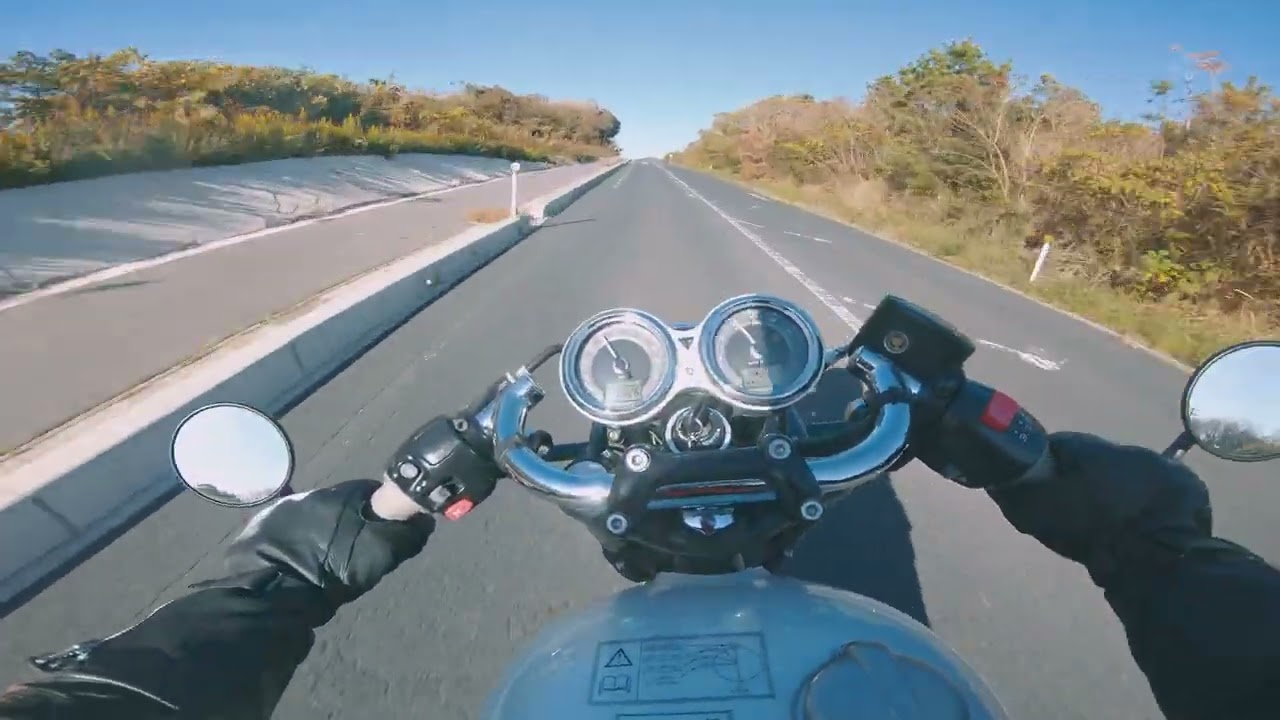 【ツーリング】Triumph Bonneville T100