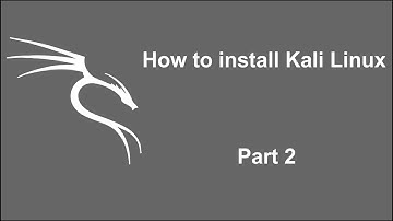 How to install Kali Linux 2017 on Dual Boot part 2