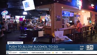 Push to allow alcohol to-go in Arizona