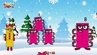 NUMBERBLOCKS TIMES TABLE Part-3 | MULTIPLICATION TABLE | LEARN TO COUNT @ColorArt_id #learntocount