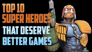 Top 10 Super Heroes That Deserve Better Games