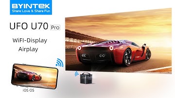 BYINTEK UFO U70 Pro Wifi-display for iphone（iOS OS smart device）