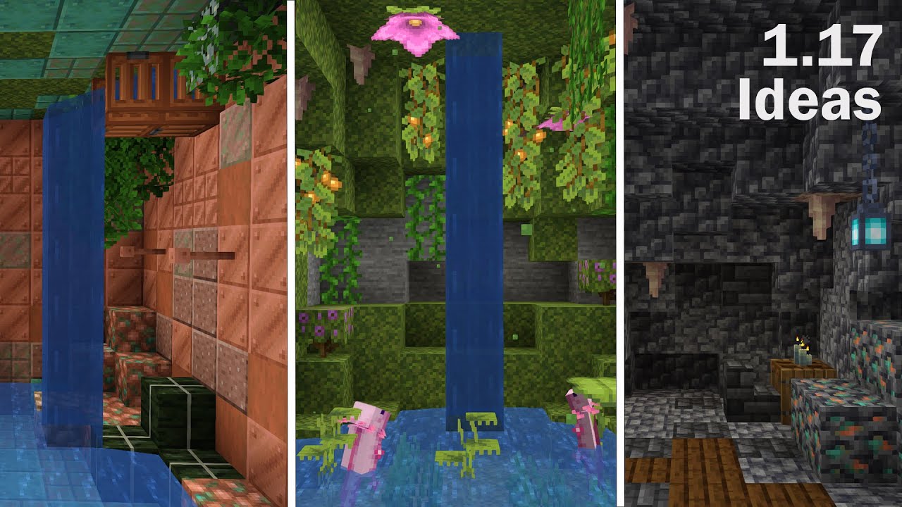 Minecraft 1.17 Building Ideas