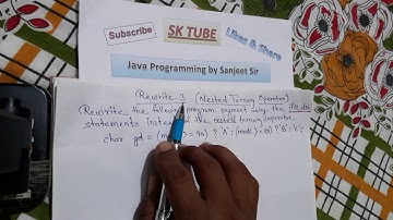 Rewrite Ternary  statement to if...else statement  (Part 3)