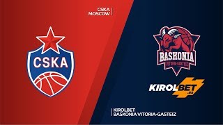 Cska Moscow - Kirolbet Baskonia Vitoria-Gasteiz Highlights Turkish Airlines Euroleague Po Game 2