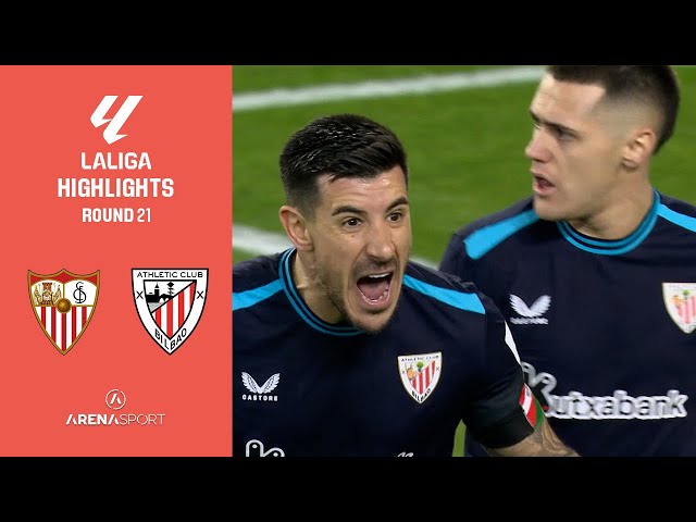 Sevilla - Athletic Bilbao 2:1 | PRIMERA LA LIGA (21. kolo) | 24. januar 2026.