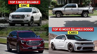 Top most Reliable Cars to Buy | Dodge vs GMC