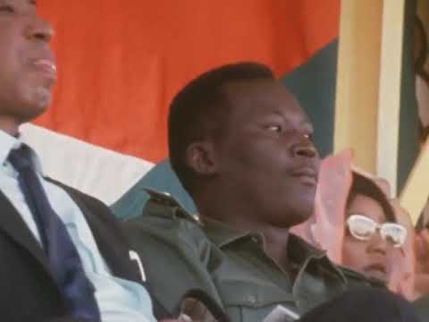 الإمبراطور هيلا سيلاسي يرافق الرئيس نميري في التجمع وفي افتتاح الدورة الاشتراكية للأمم عام 1972