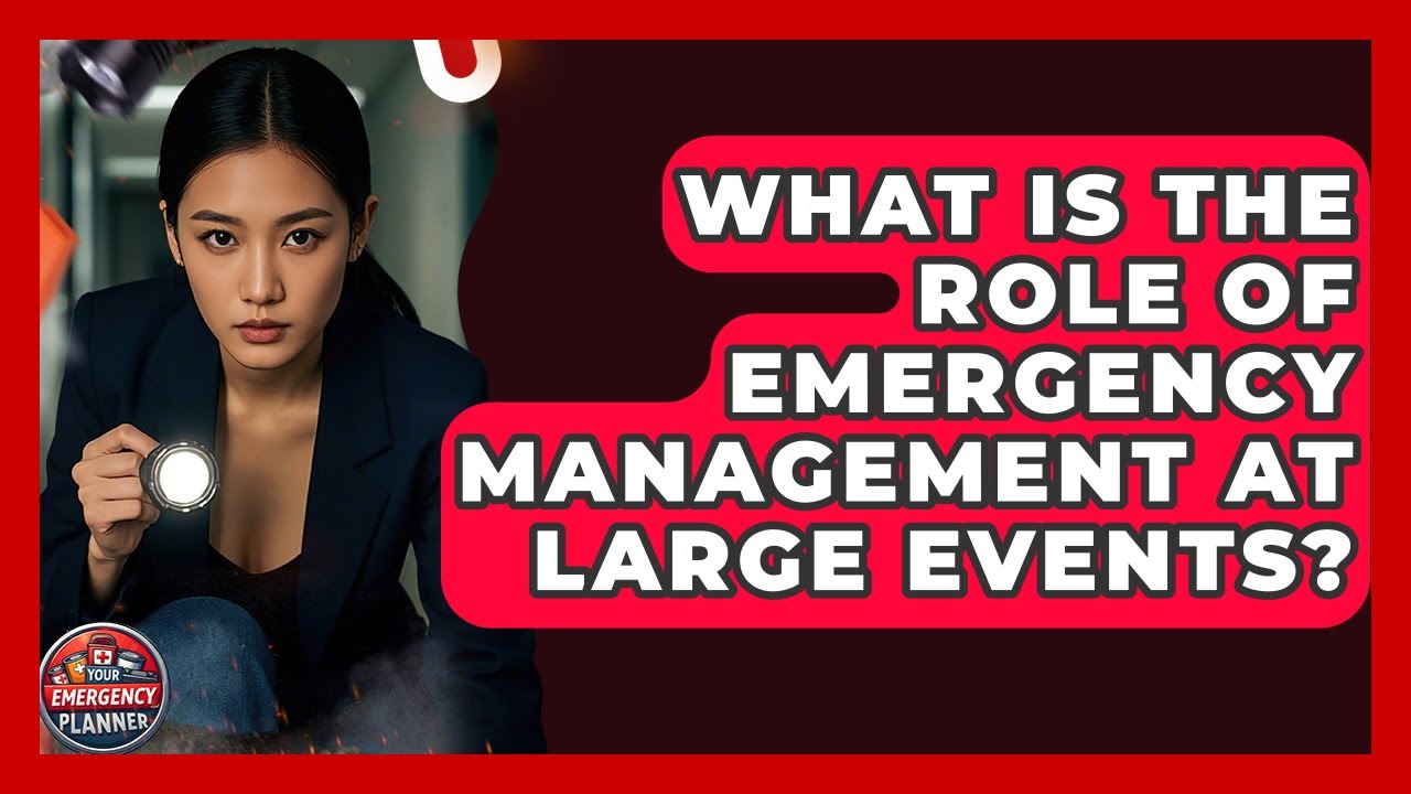 What Is The Role Of Emergency Management At Large Events? - Your Emergency Planner