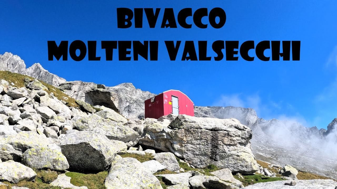 Trekking Bivacco Molteni Valsecchi 2515m Val Masino ,Valtellina,Lombardia,Italy.