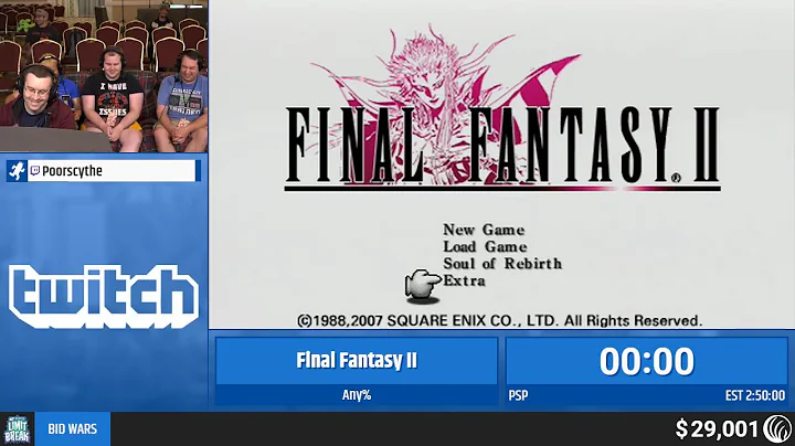 Final Fantasy II (PSP) by Poorscythe (RPG Limit Break 2019 Part 12) - DayDayNews