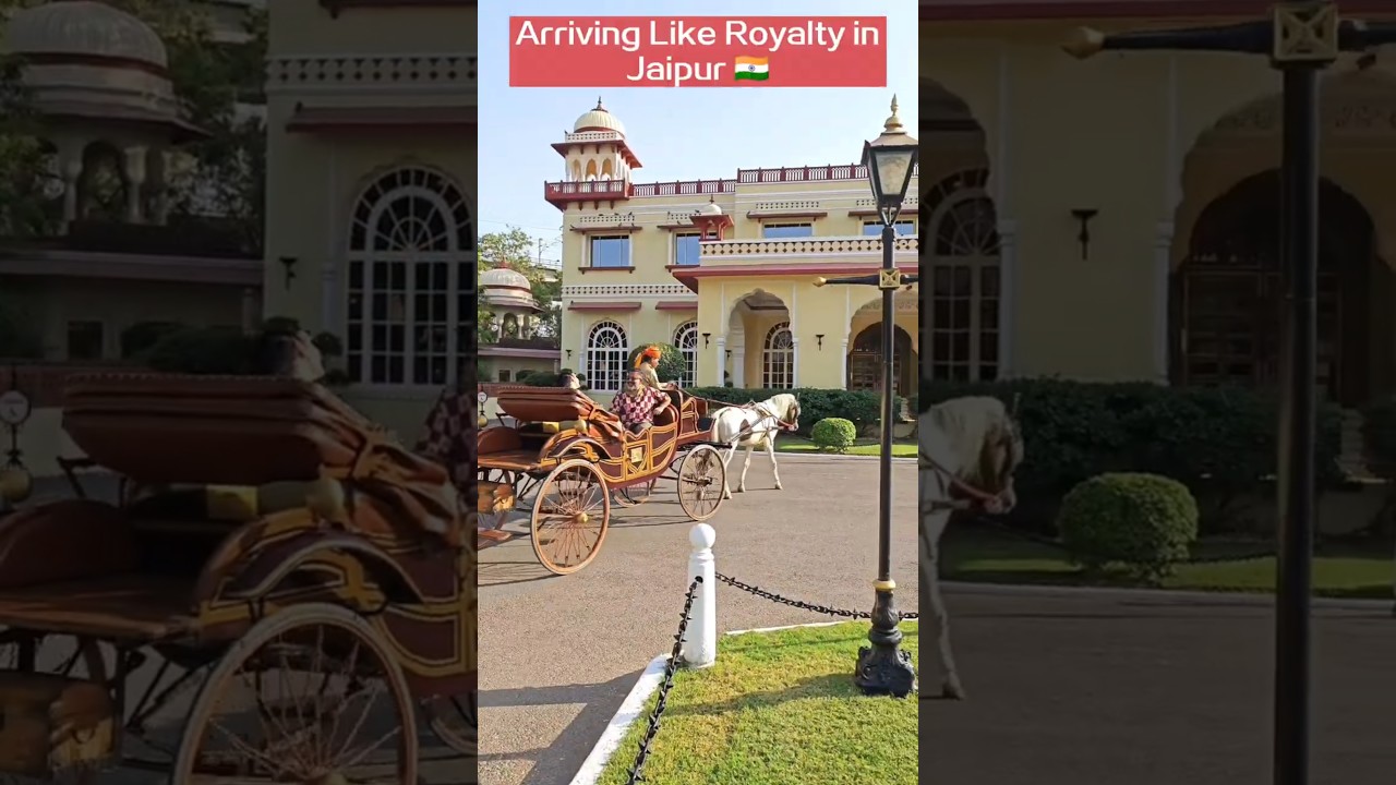 Royal Welcome At Jaipur’s 200-Year-Old Palace 