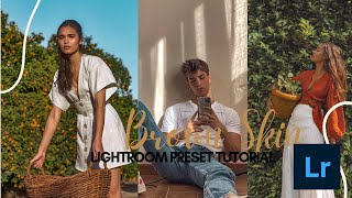 BROWN SKIN - LIGHTROOM PRESET TUTORIAL | vjcasss screenshot 5