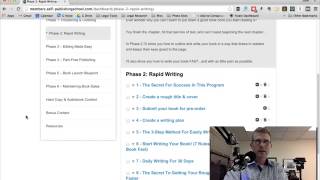 Inside of Self-Publishing School Course and Review
