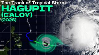 The Track of Tropical Storm Hagupit (Caloy) (2026)