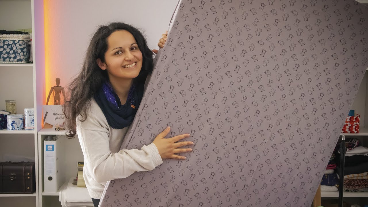 Einfaches und schnelles Spannbetttuch nähen - YouTube