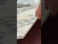 La Maison Stone_Fluted Arabescato Marble: From Slab to Luxurious Fluted Panel _Stone Craftsmanship