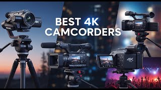 TOP 5 Best 4k Camcorders 2026 | 4K Camcorders That Will Transform Your Filming
