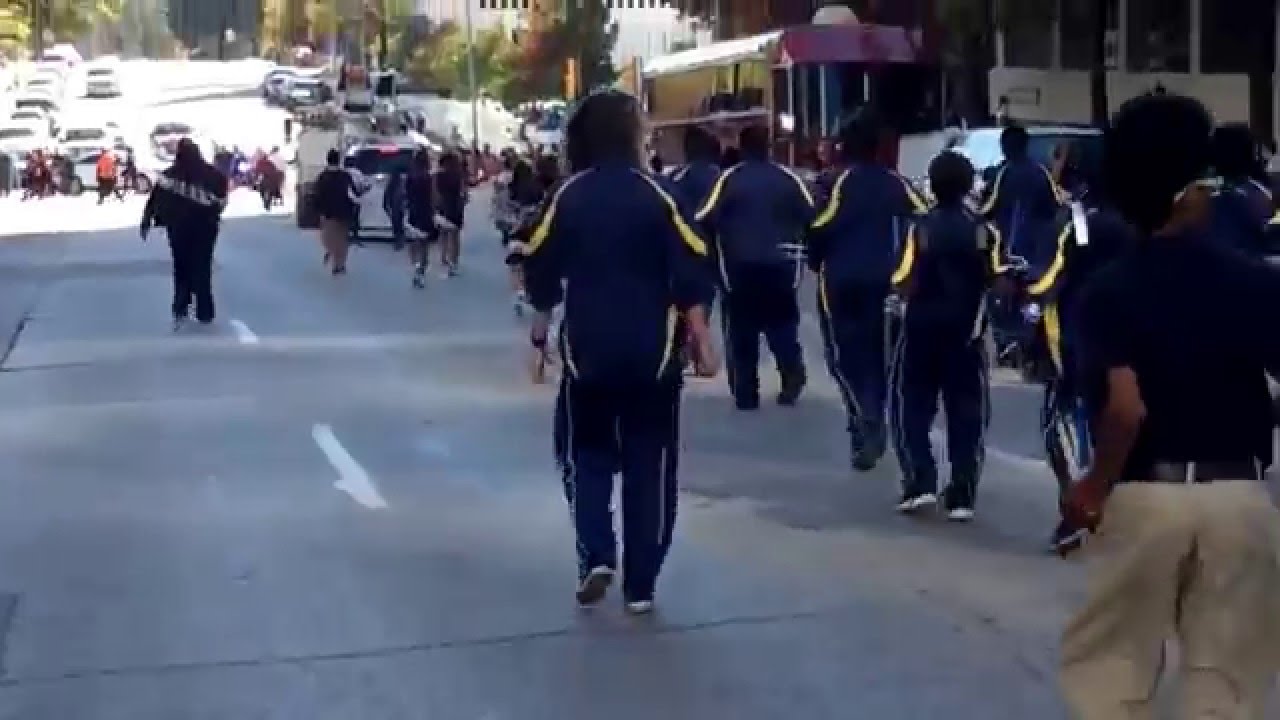 Tulsa Legacy Charter School Band Veterans Day Parade at The Historical Greenwood District Part 3