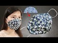 It only takes 5 minutes to sew a simple mask | Face mask sewing tutorial | DIY face mask at home