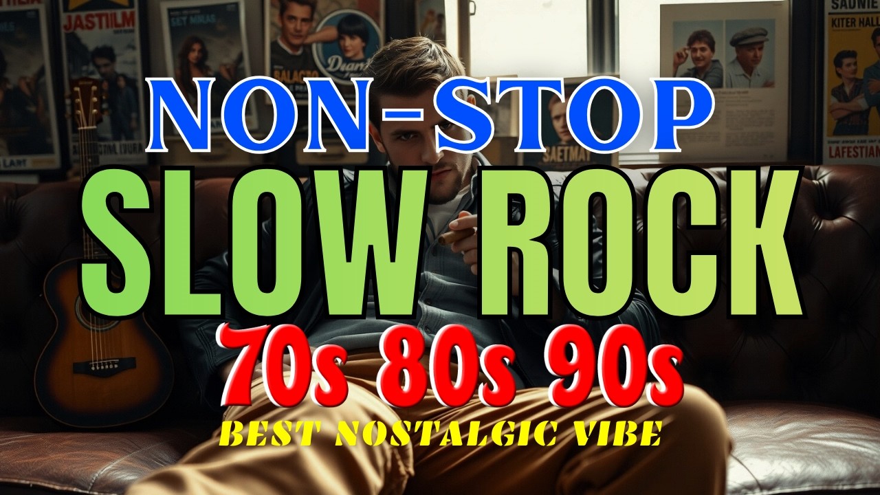 Best Slow Rock Love Songs Nonstop 🎸 Rock Ballads 70s 80s 90s 💖 Classic Soft Rock Medley