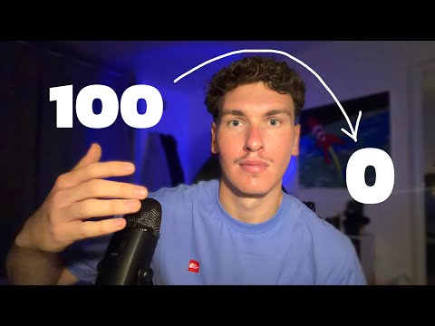 ASMR: COUNTING DOWN FROM 100 TO 0 FOR BETTER SLEEP (instructions, luck test…)