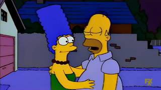 Mañana a primera hora voy a pegarle a Lenny - Frases Homero & Cia