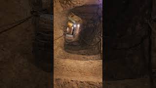 Mysterious ancient tunnels carved deep underground. #heritageworlds #tunnel #underground #ahorts